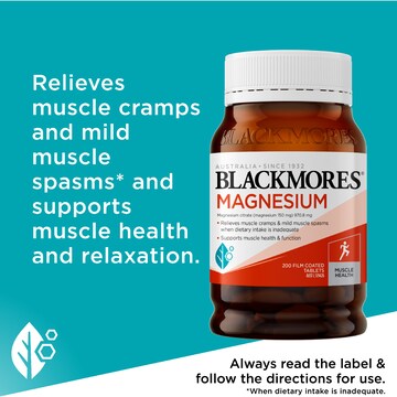 Blackmores Magnesium Tablets 200 pack