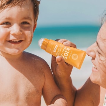 Little Urchin SPF 50 Kids Roll-on Natural Clear Zinc Sunscreen 50g