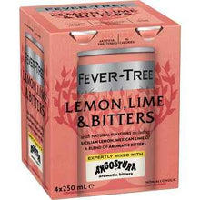 Fever-Tree Lemon Lime & Bitters Cans 250mL x 4 pack