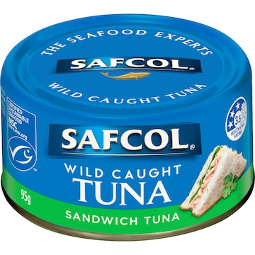 Safcol Wild Caught Tuna Sandwich 95g
