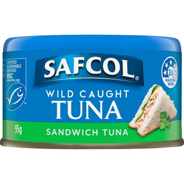 Safcol Wild Caught Tuna Sandwich 95g