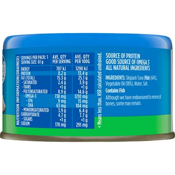 Safcol Wild Caught Tuna Sandwich 95g