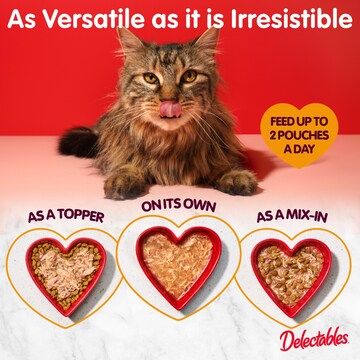 Delectables Lickable Cat Treat Stew With Chicken & Veggies 40g