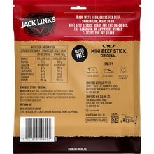 Jack Link's Mini Beef Sticks Original 13g x 8 pack