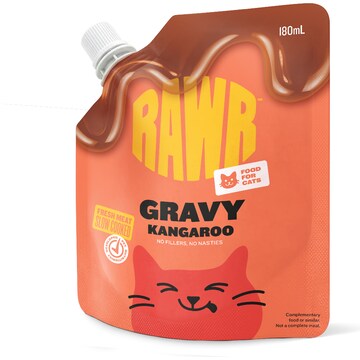 RAWR Food for Cats Kangaroo Gravy 180mL
