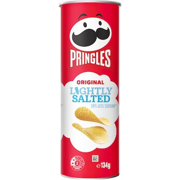 Pringles Original Lightly Salted Potato Chips 134g