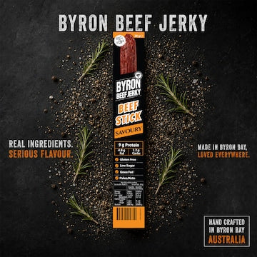 Byron Beef Jerky Stick Savoury 20g