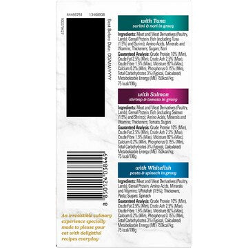 Fancy Feast Petite Delights Shredded Cat Food Seafood Variety 40g x 6 pack