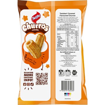 Twisties Churros Caramel 120g
