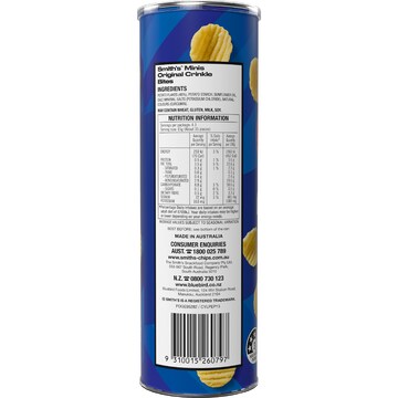 Smith's Minis Original Crinkle Potato Chips 65g