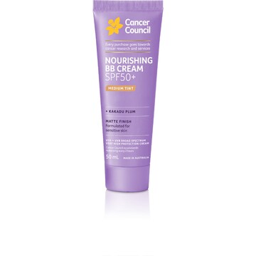 Cancer Council SPF 50+ Nourishing BB Cream Medium 50mL