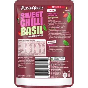 MasterFoods Recipe Base Sweet Chilli Basil 175g