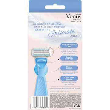 Gillette Venus Intimate Hair & Skin Razor each