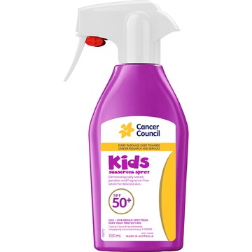Cancer Council SPF 50+ Kids Sunscreen Spray 300mL