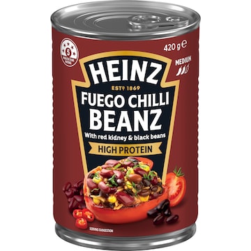 Heinz Baked Beans Fuego Chilli 420g