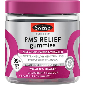 Swisse PMS Relief Gummies 60 pack