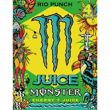 Monster Energy Drink Rio Punch Cans 500mL x 4 pack
