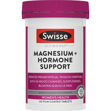 Swisse Magnesium + Hormone Support Tablets 60 pack