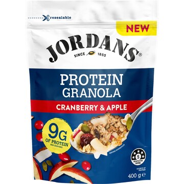 Jordans Protein Granola Cranberry & Apple 400g