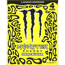 Monster Energy Drink Lando Norris Cans 500mL x 4 pack