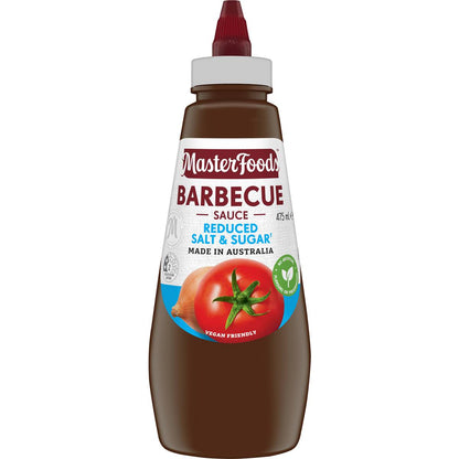 MasterFoods Barbecue Sauce Reduced Salt & Sugar 475ml