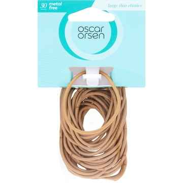 Oscar Orsen Large Thin Hair Elastics Blonde 30 pack