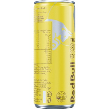 Red Bull Energy Drink Sudachi Lime 250mL