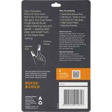 Rufus & Coco Dual-Sided Dental Brush each