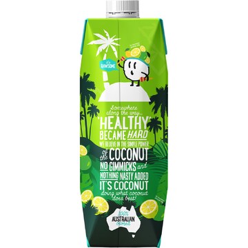 Raw C Coconut Water Lemon & Lime 1L