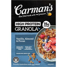Carman's High Protein Granola Vanilla Almond & Pecan 450g
