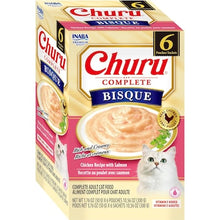Churu Complete Bisque Cat Food Chicken With Salmon 50g x 6 pack
