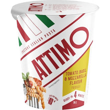 Attimo Instant Pasta Cup Tomato Basil & Mozzarella Fusilli 70g