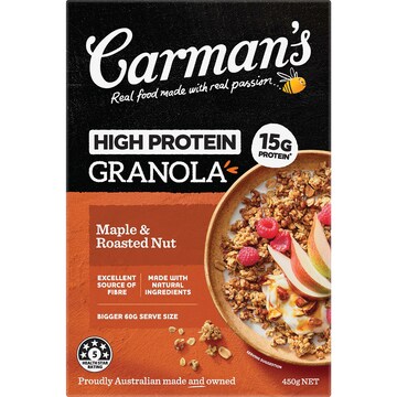 Carman's High Protein Granola Maple & Roasted Nuts 450g
