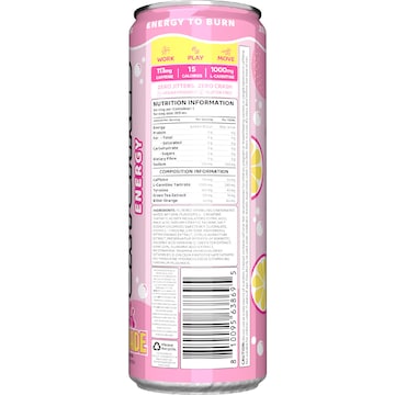 OxyShred Energy Drink Pink Lemonade 355mL