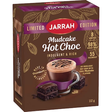 Jarrah Mudcake Hot Choc 8 pack