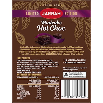 Jarrah Mudcake Hot Choc 8 pack