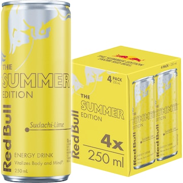 Red Bull Sudachi Lime Energy Drink 250mL x 4 pack