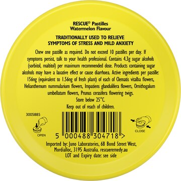 Rescue Remedy Pastilles Watermelon 50g