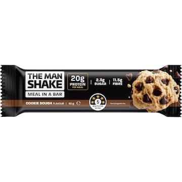 The Man Shake Meal In A Bar Cookie Dough 60g