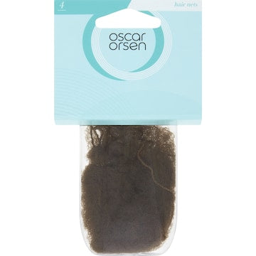 Oscar Orsen Hair Nets Light Brown 4 pack