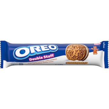 Oreo Double Stuff Gingerbread Cookies 136g