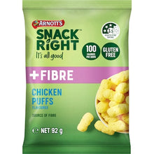 Arnott's Snack Right Chicken Puffs 92g