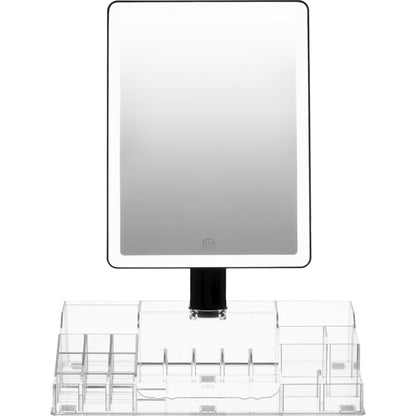 Homedics Radiance LED Beauty Mirror with Organiser