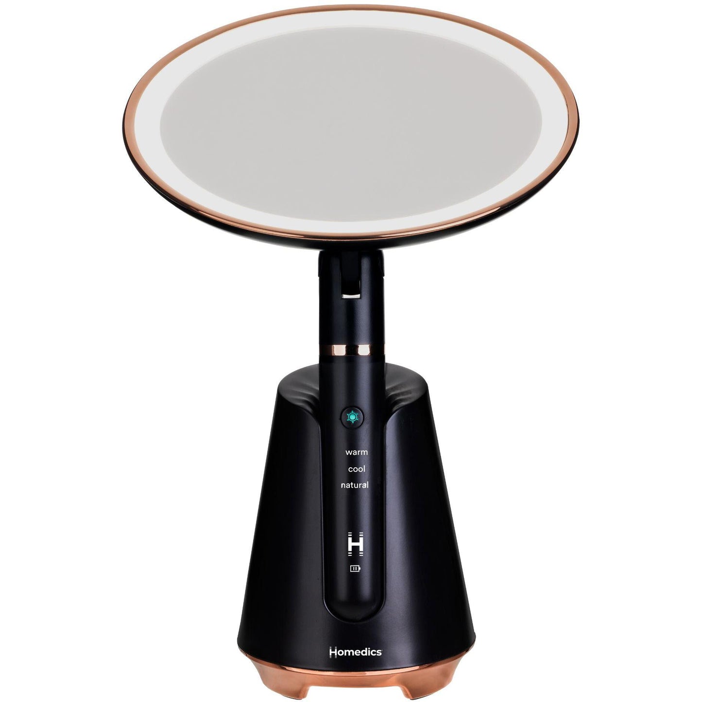 Homedics Radiance LED Beauty Mirror with Bluetooth Speaker