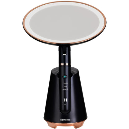 Homedics Radiance LED Beauty Mirror with Bluetooth Speaker