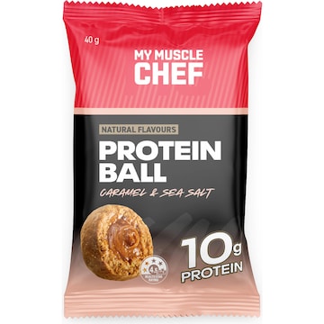 My Muscle Chef Protein Ball Caramel & Sea Salt 40g