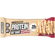 Muscle Nation Protein Oat Bake White Choc Cranberry 60g