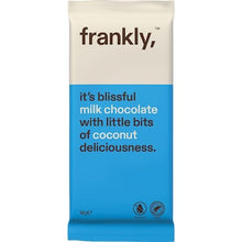 Frankly Milk Chocolate Coconut Block 160g