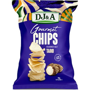 DJ&A Gourmet Chips Seasoned Salt Taro 90g