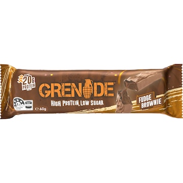 Grenade High Protein Low Carb Bar Fudge Brownie 60g
